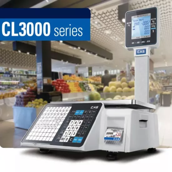 CAS CL 3000 BARKODLU TERAZİ